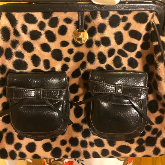 NECESSARY OBJECTS Faux leopard Fur Satchel. - Picture 7 of 16